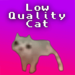 Logo Low Quality Cat