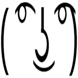 Lenny Face 로고