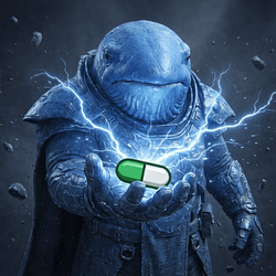 The Blue Whale Logotip