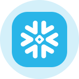 Snowflake logotipas