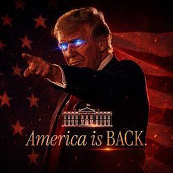 America Is Back Λογότ.